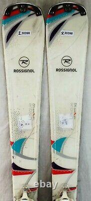 14-15 Rossignol Unique Used Women's Demo Skis withBinding Size 142cm #230398