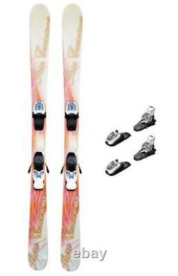 140cm LCV Pure Skis & Marker 7.0 Bindings Mounted Package Combo Women #-k2-X34