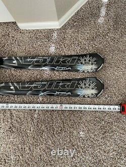 147cm VOLKL ATTIVA Supersport S5 Titanium Women's Skis with MARKER iPT Bindings