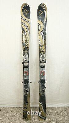 149 cm K2 TNine One Luv All-Mountain Women's Skis with MARKER Adjustable Bindings