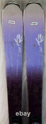 15-16 K2 LUVit 76 Used Women's Demo Skis withBindings Size 156cm #545257