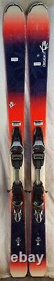 15-16 K2 OoolaLuv 85Ti Used Women's Demo Skis withBindings Size 163cm #977815
