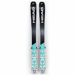153 Head Kore 93W 2019/2020 Women's All Mountain Skis with Tyrolia Bindings USED
