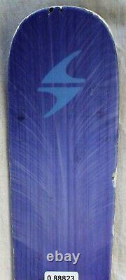 16-17 Blizzard Black Pearl Used Women's Demo Skis withBindings Size 166cm #088823