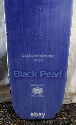 16-17 Blizzard Black Pearl Used Women's Demo Skis withBindings Size 166cm #088823