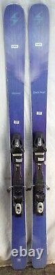 16-17 Blizzard Black Pearl Used Women's Demo Skis withBindings Size 166cm #088824