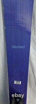 16-17 Blizzard Black Pearl Used Women's Demo Skis withBindings Size 166cm #088824