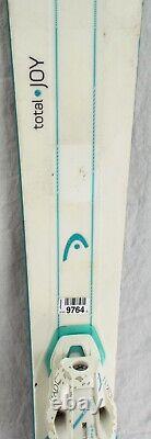 16-17 Head Total Joy Used Women's Demo Skis withBindings Size 148cm #620028