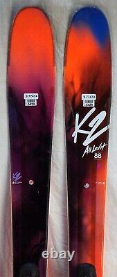 16-17 K2 AlLUVit 88 Used Women's Demo Skis withBindings Size 163cm #977474