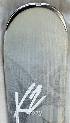 16-17 K2 Luvit 76 Used Women's Demo Skis withBindings Size 163cm #2734