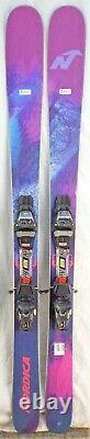 16-17 Nordica Santa Ana 93 Used Women's Demo Skis withBindings Size 161cm #347437