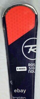 16-17 Rossignol Temptation 77 Used Women's Demo Skis withBinding Size144cm #088900