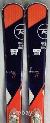 16-17 Rossignol Temptation 77 Used Women's Demo Skis withBinding Size152cm #979062