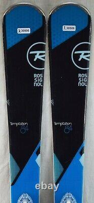 16-17 Rossignol Temptation 84 Used Women's Demo Skis withBinding Size154cm #230506