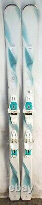 16-17 Salomon Kiana Used Womens Demo Skis withBindings Size 158cm #088881