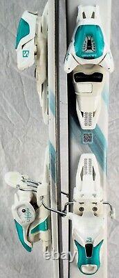 16-17 Salomon Kiana Used Womens Demo Skis withBindings Size 158cm #089511