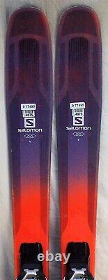 16-17 Salomon Myriad QST 85 Used Women's Demo Skis withBindings Size 153cm #977495