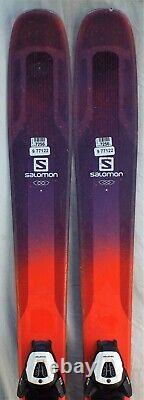 16-17 Salomon Myriad QST 85 Used Women's Demo Skis withBindings Size 161cm #977122