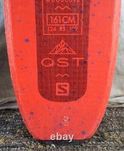 16-17 Salomon Myriad QST 85 Used Women's Demo Skis withBindings Size 161cm #977122