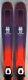 16-17 Salomon Myriad Qst 85 Used Women's Demo Skis Withbindings Size 161cm #977124