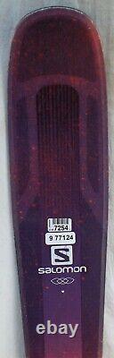 16-17 Salomon Myriad QST 85 Used Women's Demo Skis withBindings Size 161cm #977124