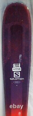 16-17 Salomon Myriad QST 85 Used Women's Demo Skis withBindings Size 161cm #977125