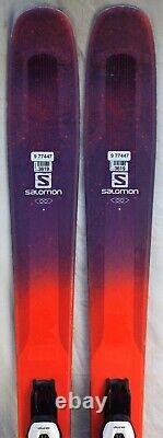 16-17 Salomon Myriad QST 85 Used Women's Demo Skis withBindings Size 161cm #977447