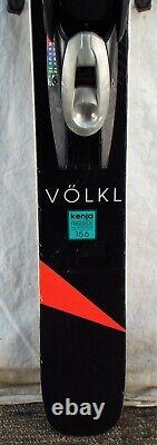 16-17 Volkl Kenja Used Women's Demo Skis withBindings Size 156cm #088998