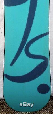 16-17 Yes Emoticon Used Women's Demo Snowboard Size 146cm #609112