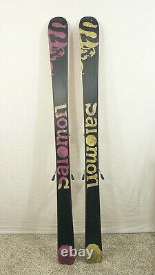 161cm Salomon Lady 161 Freeride All-Mountain Women's Skis with Z10 Bindings
