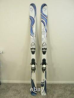 163 cm K2 TNine Lotta Luv All Mountain Women's Skis w MARKER FREE 11.0 Bindings