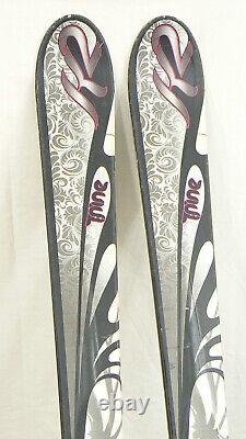 163cm K2 TNINE INSPIRE LUV Al Mountain Women's Skis with Adjustable Bindings