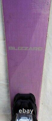 17-18 Blizzard Black Pearl 78 Used Women's Demo Skis withBinding Size 151cm#088016