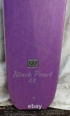 17-18 Blizzard Black Pearl 88 Used Women's Demo Skis withBinding Size 152cm#088062