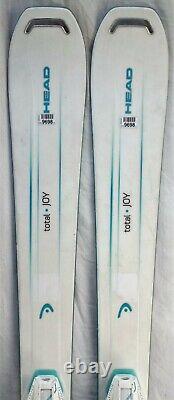 17-18 Head Total Joy Used Women's Demo Skis withBindings Size 153cm #9698