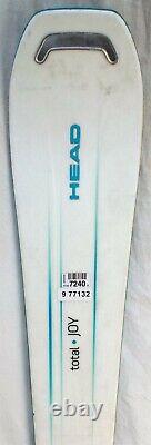 17-18 Head Total Joy Used Women's Demo Skis withBindings Size 153cm #977132