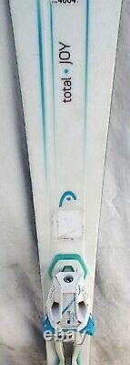 17-18 Head Total Joy Used Women's Demo Skis withBindings Size 153cm #977781