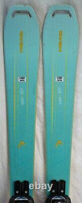 17-18 Head Wild Joy Used Women's Demo Skis withBindings Size 158cm #9699