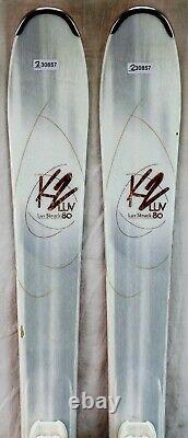17-18 K2 Luv Struck 80 Used Women's Demo Skis withBindings Size 149cm #230857