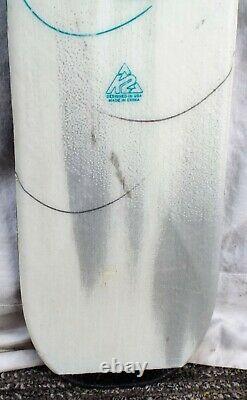 17-18 K2 Luvit 76 Used Women's Demo Skis withBindings Size 142cm #347900