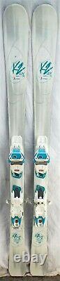 17-18 K2 Luvit 76 Used Women's Demo Skis withBindings Size 149cm #347894