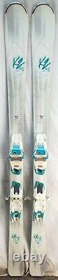 17-18 K2 Luvit 76 Used Women's Demo Skis withBindings Size 156cm #2801