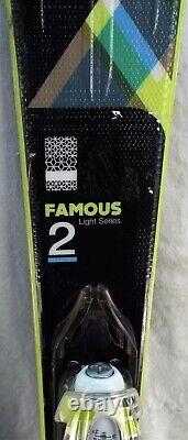 17-18 Rossignol Famous 2 Used Women's Demo Skis withBindings Size 135cm #088733