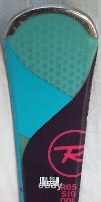 17-18 Rossignol Temptation 77 Used Women's Demo Skis withBinding Size 144cm #9647