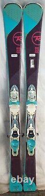 17-18 Rossignol Temptation 77 Used Women's Demo Skis withBinding Size144cm #088674