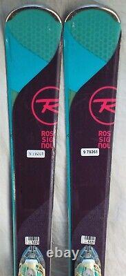 17-18 Rossignol Temptation 77 Used Women's Demo Skis withBinding Size144cm #979261