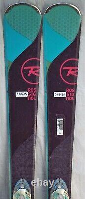 17-18 Rossignol Temptation 77 Used Women's Demo Skis withBinding Size152cm #088465