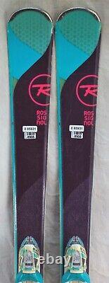 17-18 Rossignol Temptation 77 Used Women's Demo Skis withBinding Size160cm #085931