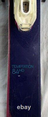 17-18 Rossignol Temptation 84HD Used Women's DemoSkis withBindingSize154cm #085934