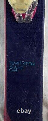 17-18 Rossignol Temptation 84HD Used Women's DemoSkis withBindingSize154cm #085936